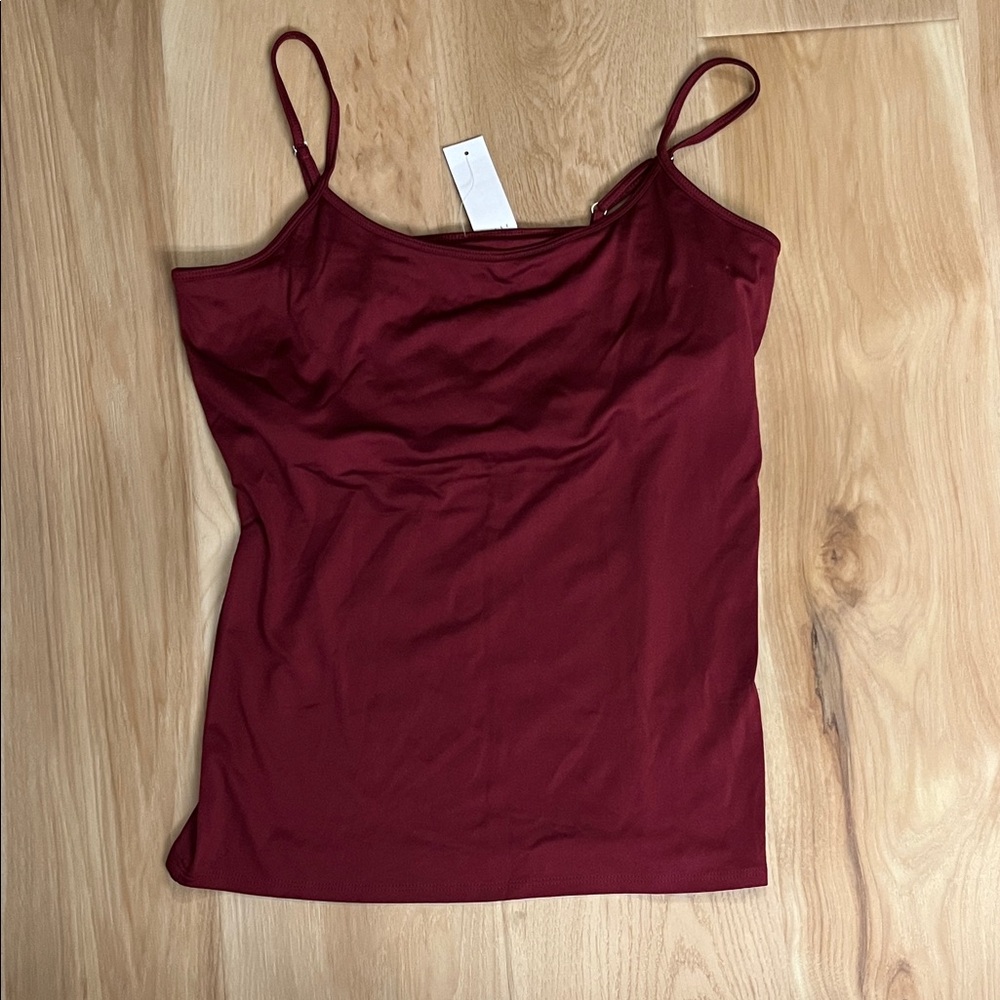 White House Black Market Deep Red Camisole